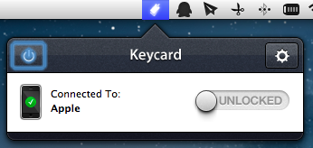 Keycard：用iPhone控制Mac鎖屏