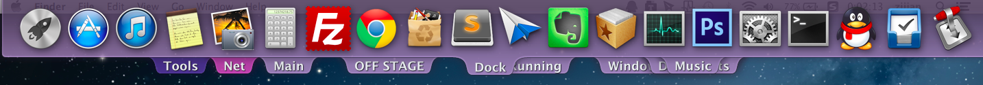 TabLauncher：帶TAB切換的Dock