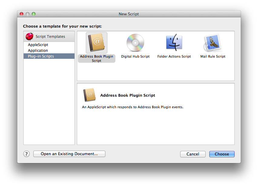Script Debugger：AppleScript編輯器