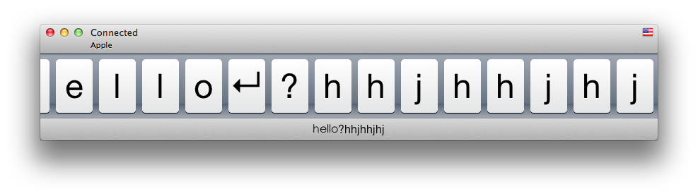 Type2Phone：把Macbook鍵盤變?yōu)閕Phone的藍(lán)牙鍵盤