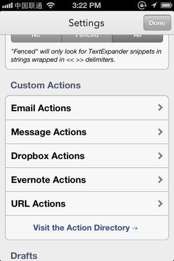 Tips: 使用Drafts向Evernote添加代辦事項