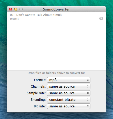 SoundConverter：覺厲的音頻轉(zhuǎn)換器