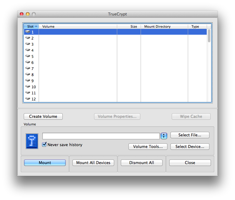 TrueCrypt：數(shù)據(jù)加密卷工具