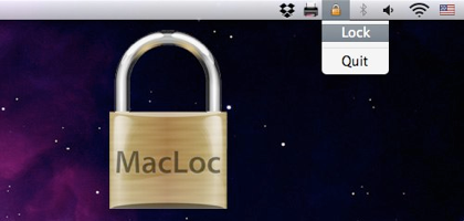 MacLoc：Just 鎖屏~
