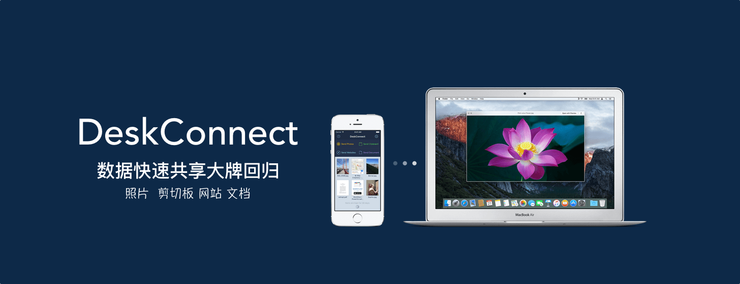 DeskConnect：數(shù)據(jù)快速共享大牌回歸