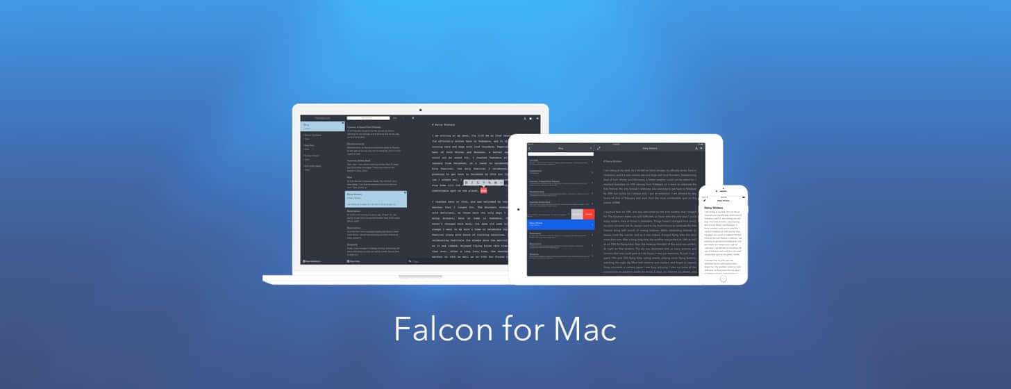 Falcon for Mac：幫助你快速入門 Markdown 的筆記軟件