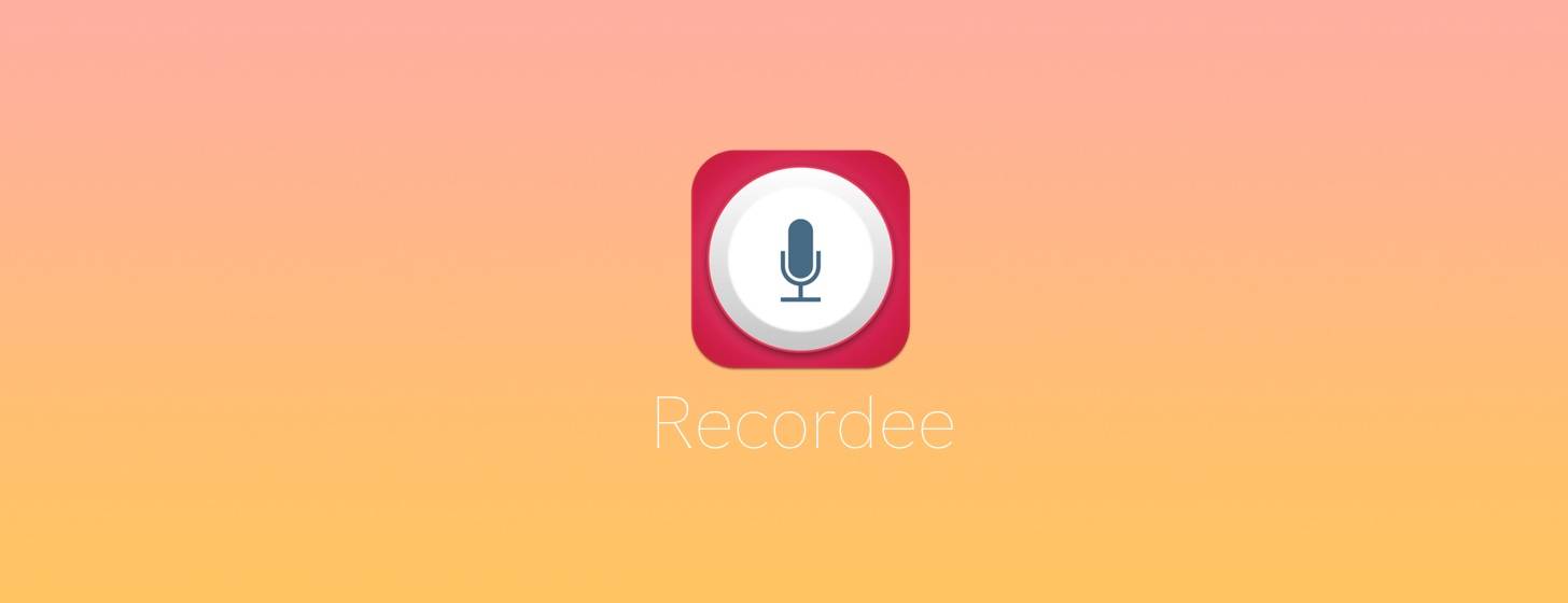 Recordee：小巧的桌面錄音軟件