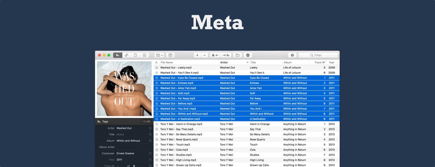 Meta：發(fā)燒友必備，給你一套完整的曲庫信息